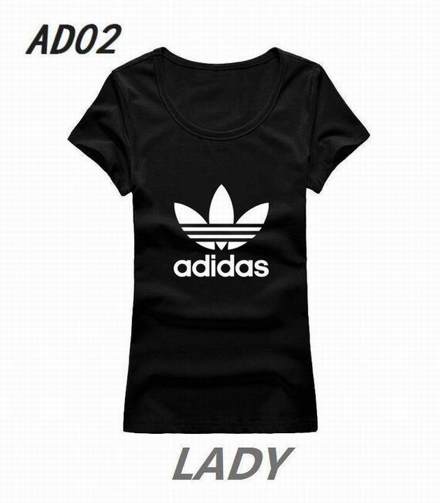 Adidas short round collar T woman S-2XL-006
